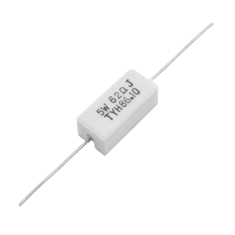 مقاومت آجری 62 اهم 5W