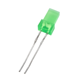 LED تخت مات سبز لبه دار 2x4