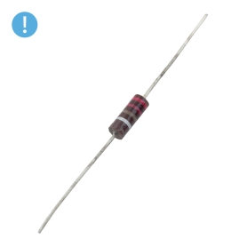 مقاومت 220 اهم 0.5W ژاپنی مارک KAMAYA OHM