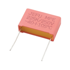 خازن 2.2uF / 250V MKT مارک JEFU