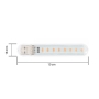 چراغ اضطراری USB LED آفتابی مدل 8LED