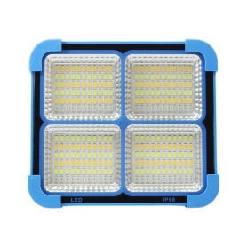 پروژکتور چندکاره خورشیدی شارژی قابل حمل مدل KM-730