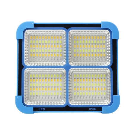 پروژکتور چندکاره خورشیدی شارژی قابل حمل مدل KM-730