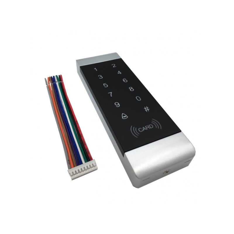 دستگاه اکسس کنترل مولتی 13.56MHZ/125KHz لمسی مدل RFID-T7S