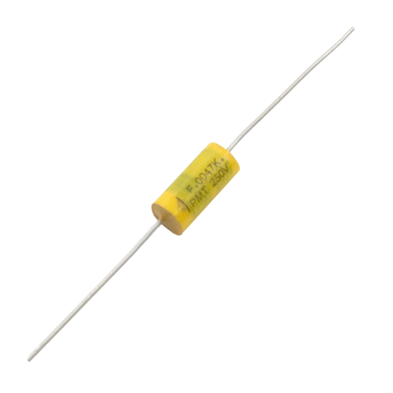 خازن پروپیلن صوتی 4.7nF / 250V آکسیال