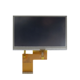 نمایشگر تمام رنگی TFT LCD 4.3 inch به همراه تاچ اسکرین