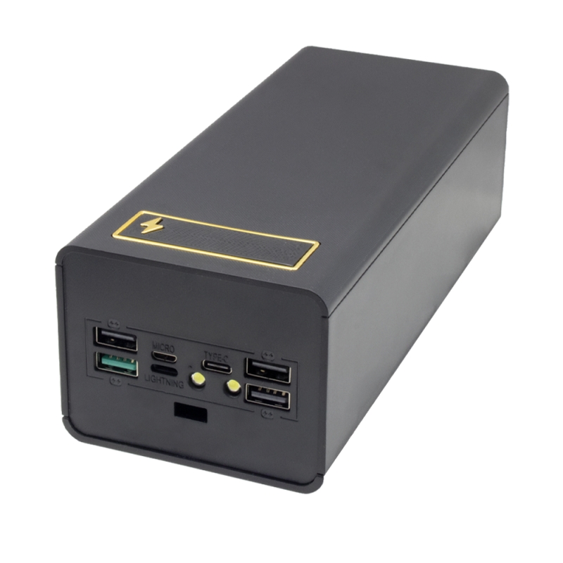 کیس پاوربانک 24 سلولی 80000mAh مگاپاور با ورودی Micro - Type-C - Lightning و چهار خروجی USB مدل C24-PD