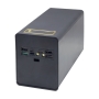 کیس پاوربانک 40 سلولی 120000mAh مگاپاور با ورودی Micro - Type-C - Lightning و چهار خروجی USB مدل D40-PD