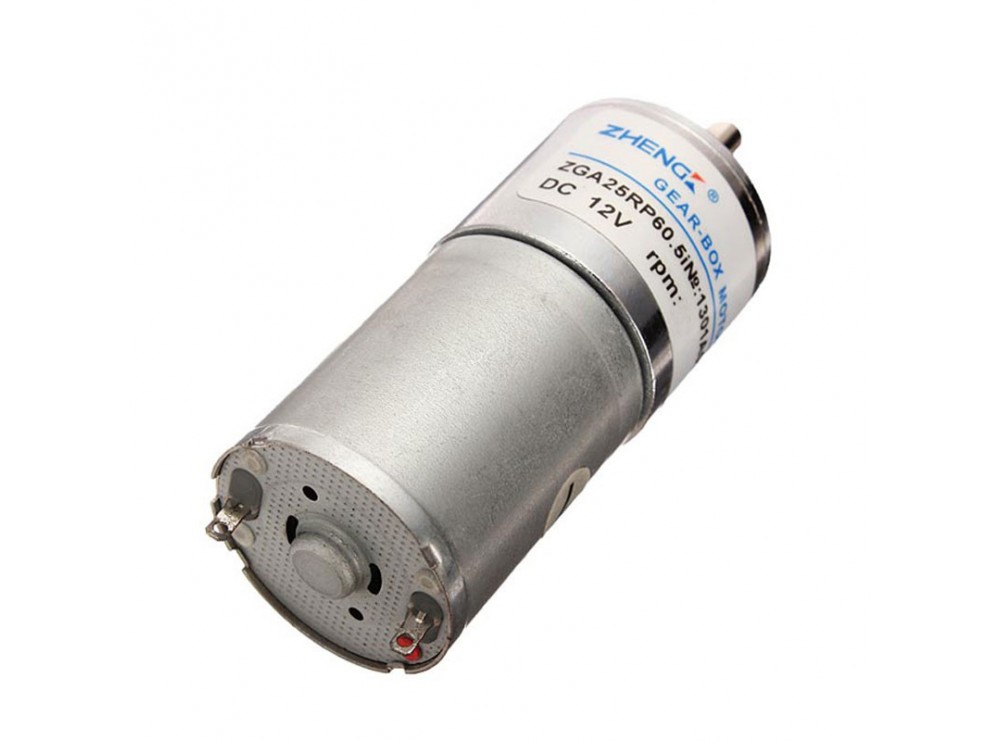 موتور گیربکس 12V-30RPM ZGA25