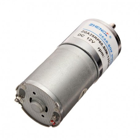 موتور گیربکس 12V-50RPM ZGA25