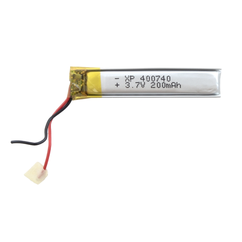 باتری لیتیوم پلیمر 3.7v ظرفیت 200mAh کد 400740