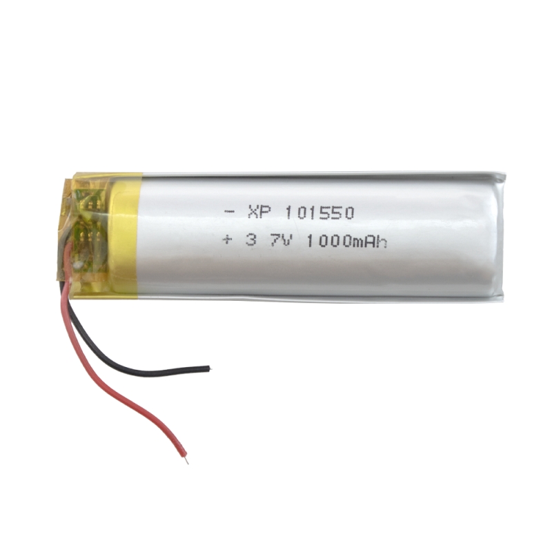 باتری لیتیوم پلیمر 3.7v ظرفیت 1000mAh کد 101550