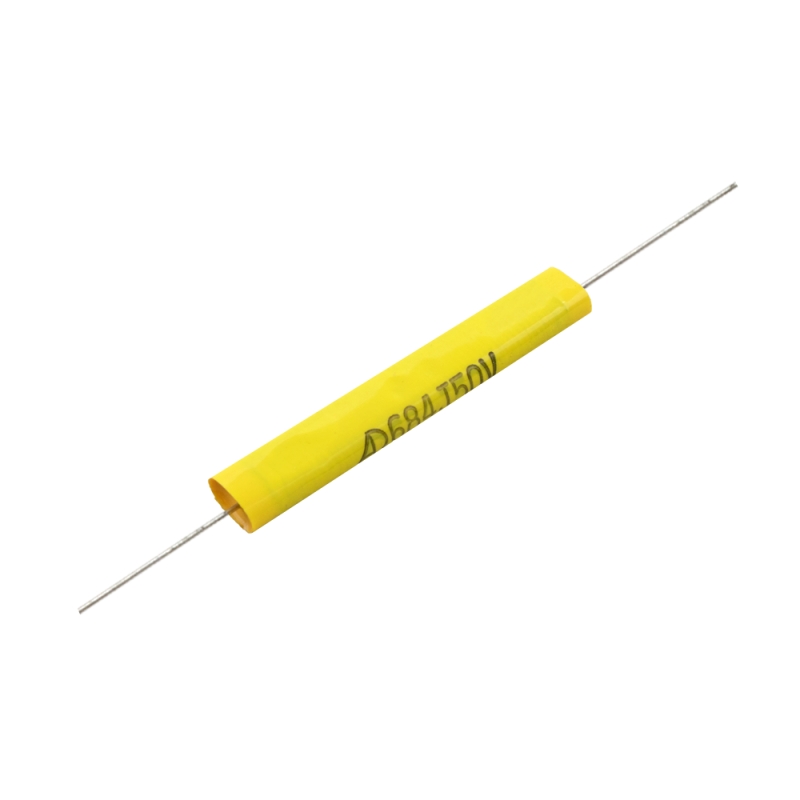 خازن پروپیلن صوتی 680nF / 50V آکسیال