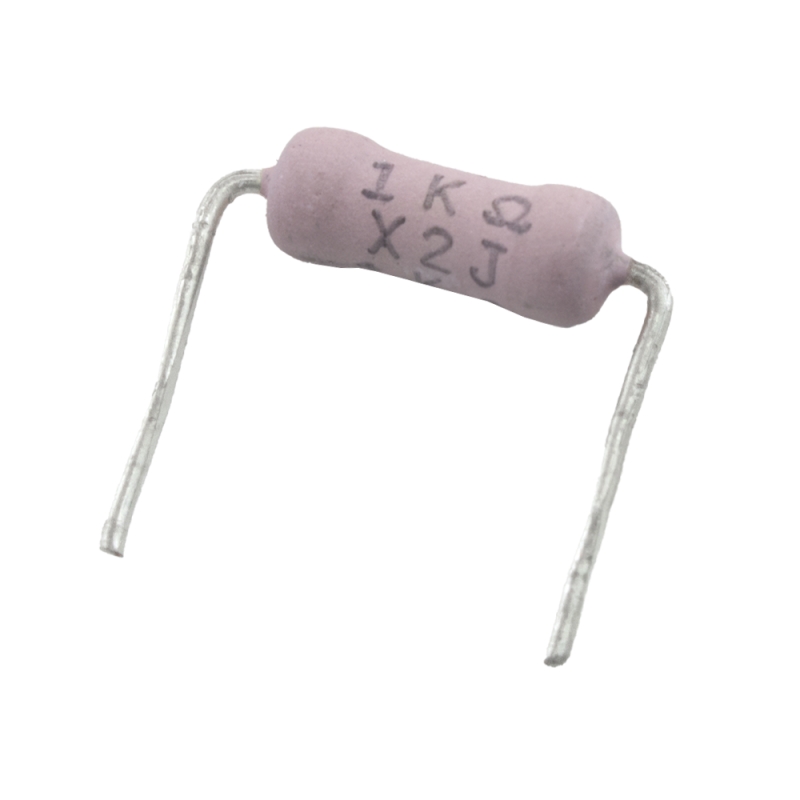 مقاومت ضد شوک (Surge Resistor) متال اکسید 1K اهم 2 وات KOA ژاپن سری RSS2X