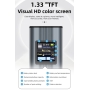 دستگاه جوش نقطه زن باتری قابل حمل دارای نمایشگر 1.3 اینچی TFT مدل PSW1