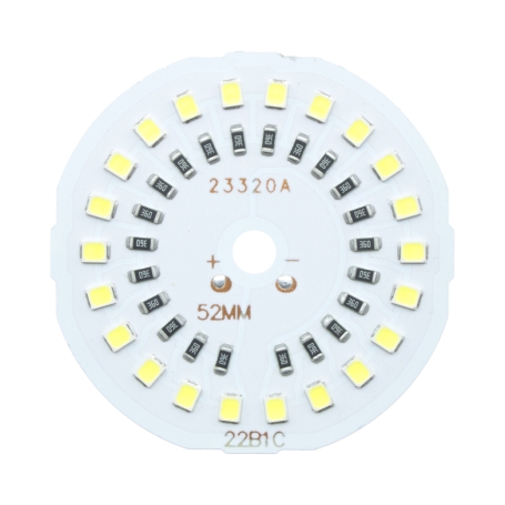 LED DOB سفید مهتابی 12V 22W گرد قطر 52mm