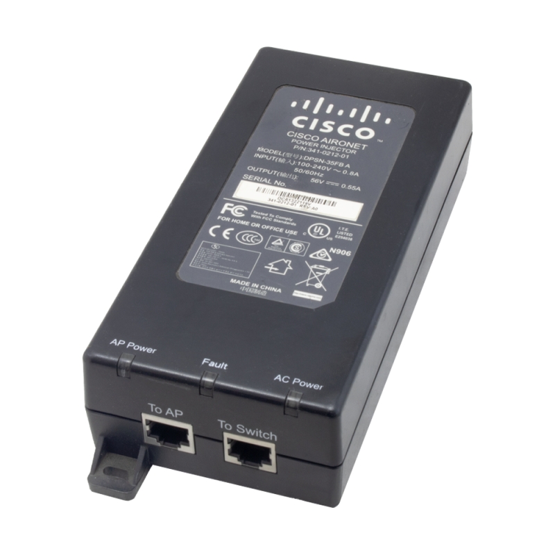 آداپتور PoE اینجکتور شبکه 56 ولت رومیزی/دیواری 56V مارک Cisco