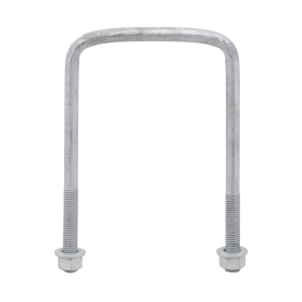کرپی (U-Bolt) مربعی به همراه واشر و مهره