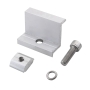 کلمپ انتهایی پنل خورشیدی (End Clamp Kit) به همراه مهره ریلی