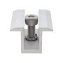 کلمپ میانی پنل خورشیدی (Mid Clamp Kit) به همراه مهره ریلی