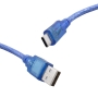 کابل USB-A به USB Type-C شیلددار 30 سانتیمتری