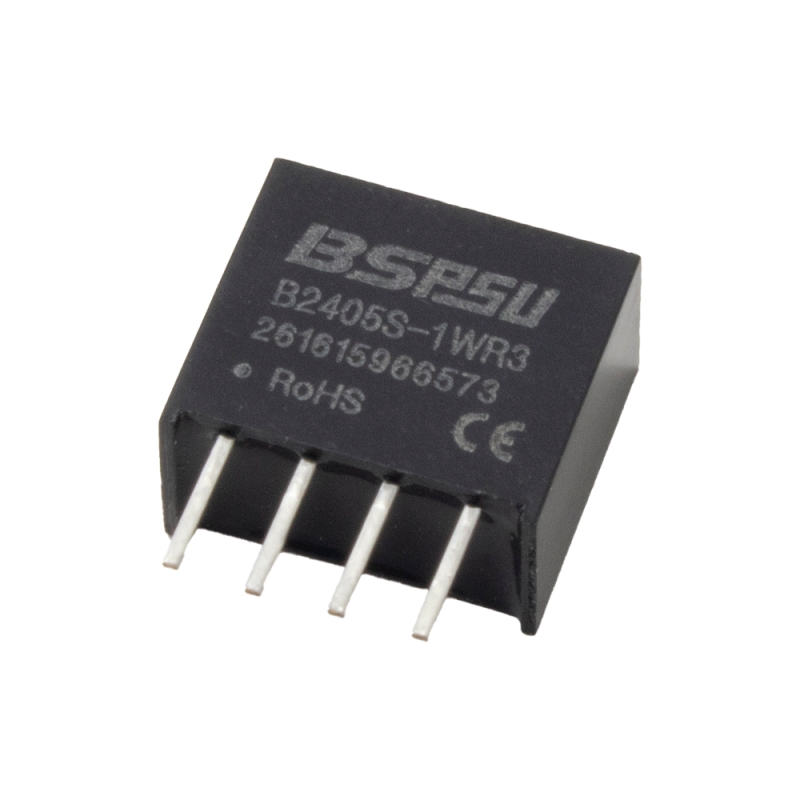 مبدل کاهنده روبردی ایزوله 24V به 5V توان 1W مدل B2405S-1WR3 مارک BSPSU
