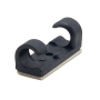 نگهدارنده کابل چسبی و پیچی سایز 12x32mm مشکی 