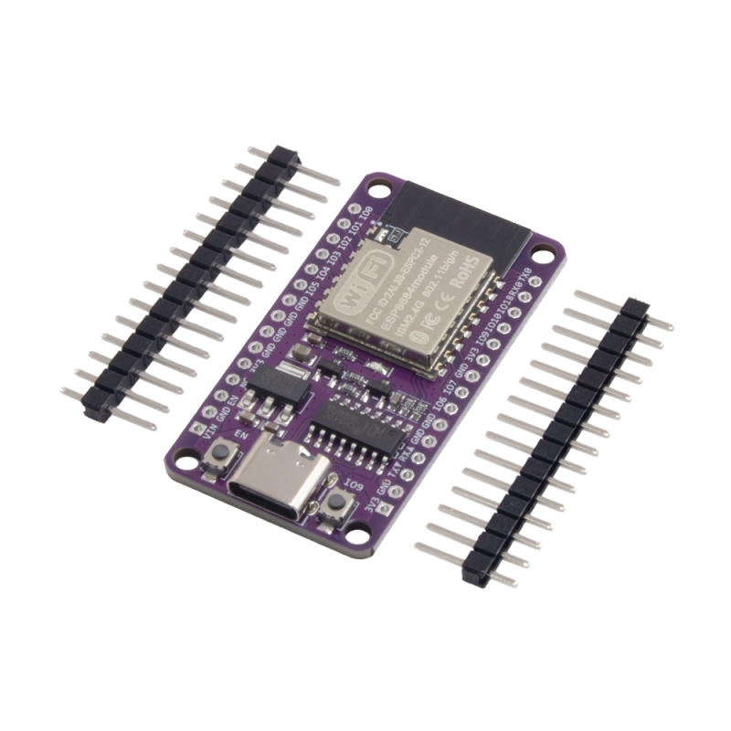 برد توسعه NodeMCU ESP32 C2 با هسته ESP8684 دارای کانکتور USB Type-C