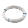 سیم افشان سایز 1x0.15 سفید حلقه 100 متری