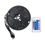 LED نواری RGB درشت 5050 با کنترلر و ورودی USB ضد آب 