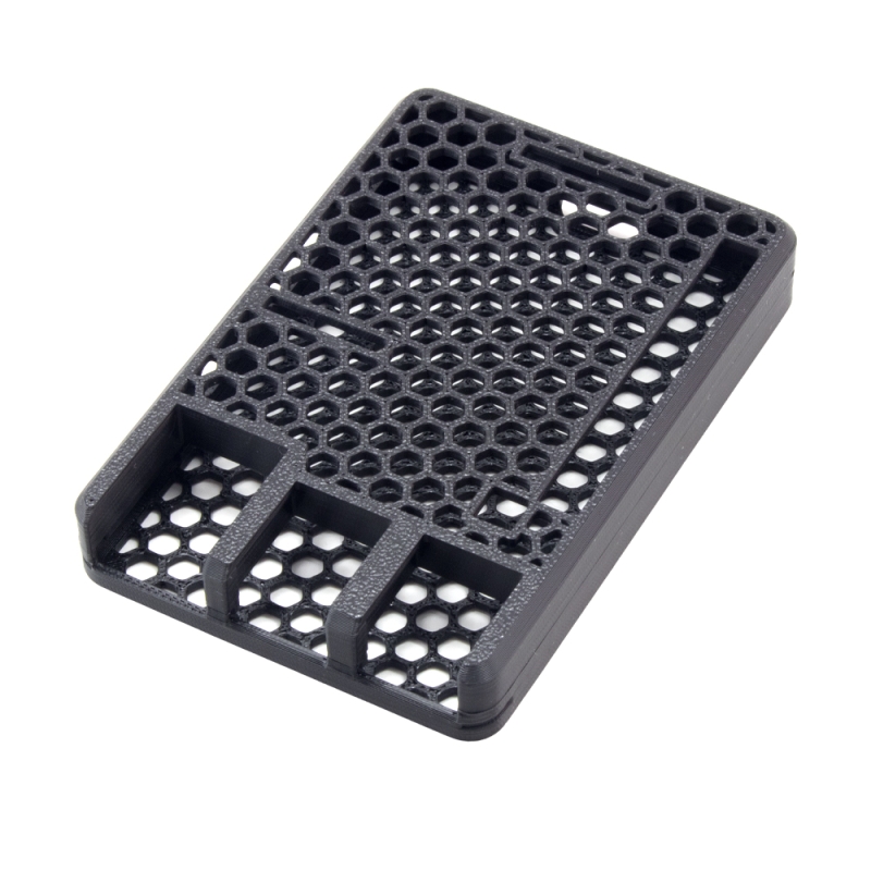 قاب محافظ 3D print رزبری پای 3 دارای محفظه کانکتور Raspberry Pi 3 مدل B+