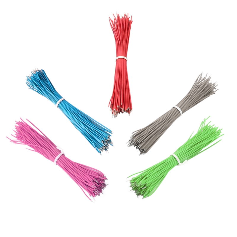 سیم افشان سایز 0.5 قرمز 15cm دو سر لخت 