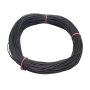 سیم افشان سایز 1x0.25 مشکی حلقه 100 متری
