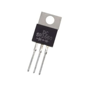 دوبل دیود شاتکی SR1660 16A-60V پکیج TO-220
