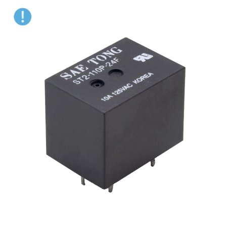 رله 24V ژاپنی 5 پایه مارک SAE TONG کد ST2-110P-24F