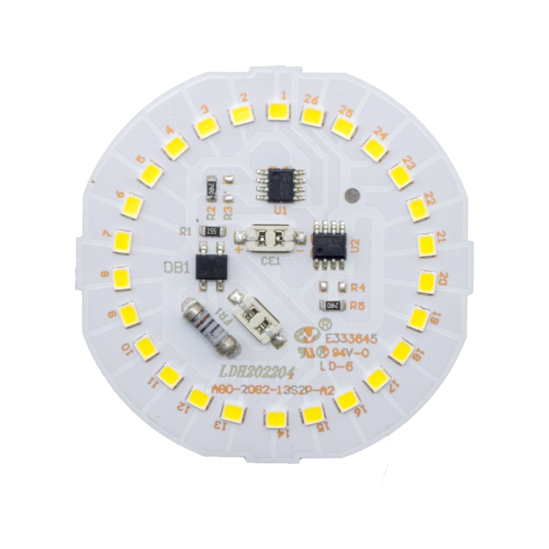 LED DOB سفید مهتابی 220VAC 25W خازن دار سایز 60mm