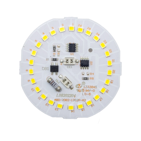 LED DOB سفید مهتابی 220VAC 25W خازن دار سایز 60mm