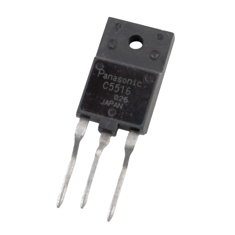 ترانزیستور قدرت C5516 نوع NPN ژاپنی مارک Panasonic پکیج TO-3PE