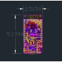برد توسعه TTGO ESP32 با نمایشگر 1.14 اینچ TFT