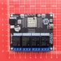 برد کنترل 4 رله IoT ایرانیک مبتنی بر ESP32 با WiFi و Bluetooth و تغذیه 12V