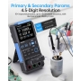 LCR متر دیجیتال پرتابل FNIRSI LC1020E دارای نمایشگر 2.8 اینچ TFT
