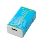 باتری کتابی 9 ولت لیتیوم یون قابل شارژ 400mAh مارک BESTON با ورودی USB Type-C