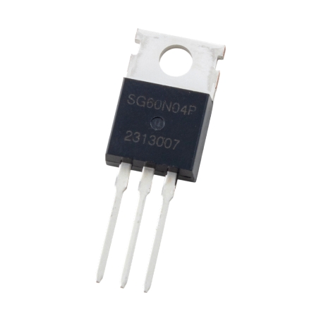 ماسفت SG60N04P تایوانی مدل N-Channel مارک SiliconGear پکیج TO-220