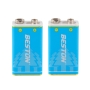 باتری کتابی 9 ولت لیتیوم یون جفتی قابل شارژ 400mAh مارک BESTON با ورودی USB Type-C