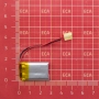 باتری لیتیوم پلیمر 3.7v ظرفیت 800mAh کد 702530
