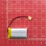 باتری لیتیوم پلیمر 3.7v ظرفیت 350mAh کد 381728
