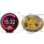 ماژول وای فای ESP32-C3-MINI-1U با نمایشگر TFT IPS رنگی 1.28 اینچ گرد