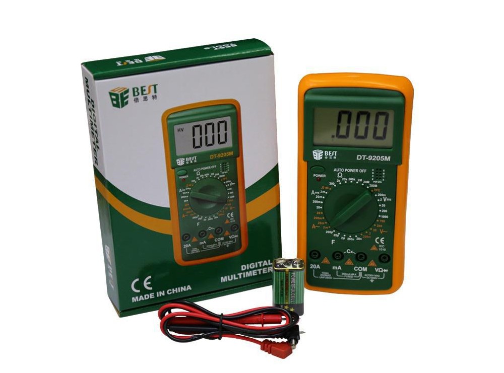 مولتی متر دیجیتال BEST مدل DT-9205M