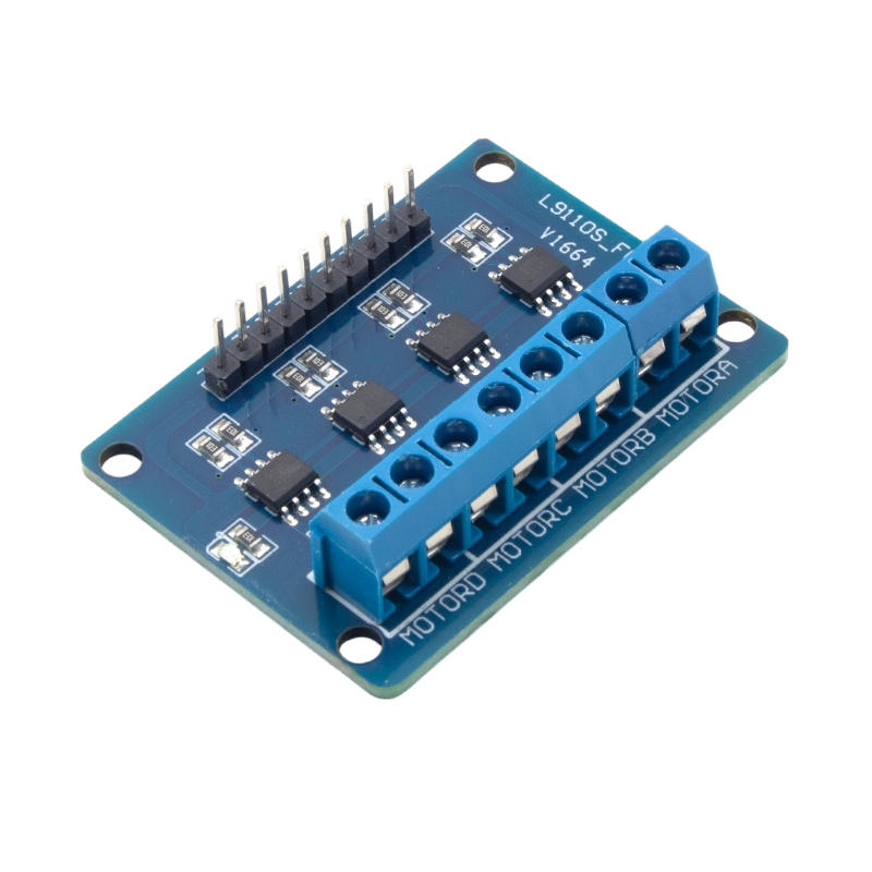 ماژول درایور موتور چهار کاناله H-Bridge برای استپ موتور و موتور DC