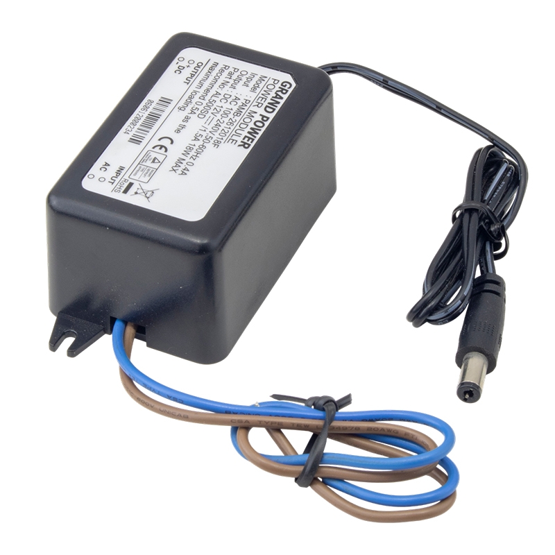 تغذیه دیواری صنعتی 12V-1.5A مدل AL500SD مارک GRAND POWER